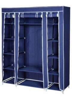 Generic Portable Wardrobe Organizer Blue  - Image 2