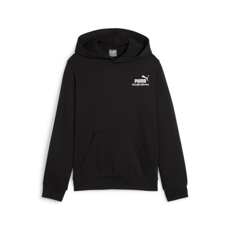PUMA Essentials+ MID 90s Boys Black Hoodie - Image 4