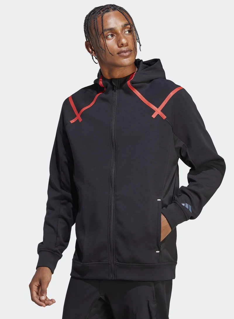 Adidas Workout Teach Not Preach Hoodie