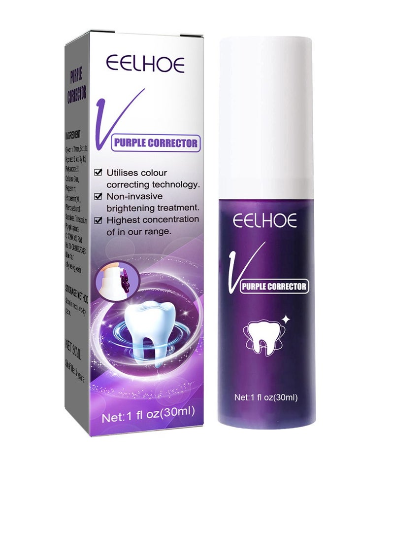 إيلهو معجون أسنان لتبييض الأسنان تبييض الأسنان إزالة بقع الأسنان الرمل الروائح العناية بالفم تنظيف معجون الأسنان المبيض - Image 1