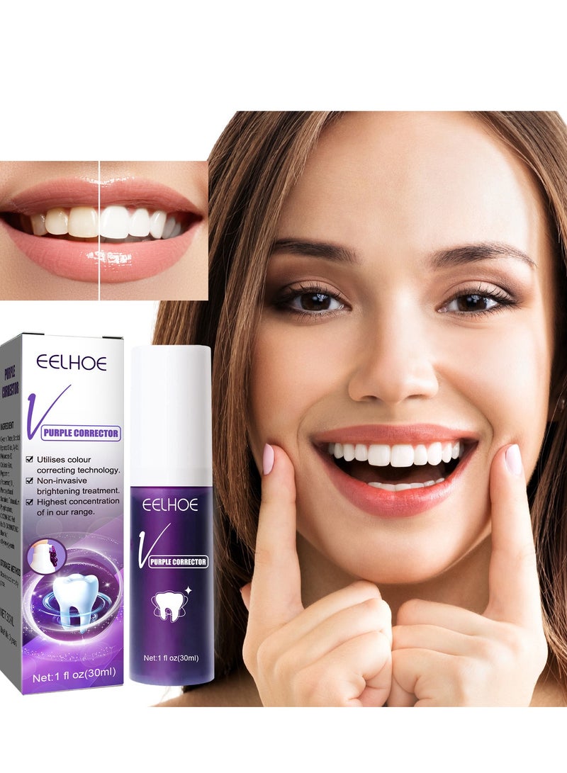 إيلهو معجون أسنان لتبييض الأسنان تبييض الأسنان إزالة بقع الأسنان الرمل الروائح العناية بالفم تنظيف معجون الأسنان المبيض - Image 2