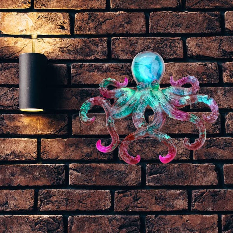 Wehous Large Octopus Resin Molds, Silicone Ornament Mold for Epoxy Casting, Animals Display Mould for DIY Resin Crafts, Wall Hanging Home Decor Halloween Christmas Gifts - Image 5