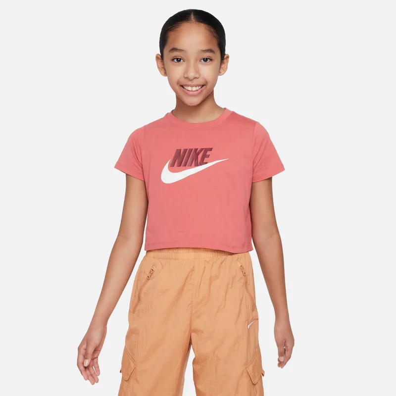 Nike Kids' Sportswear Cropped T-Shirt (Older Kids)