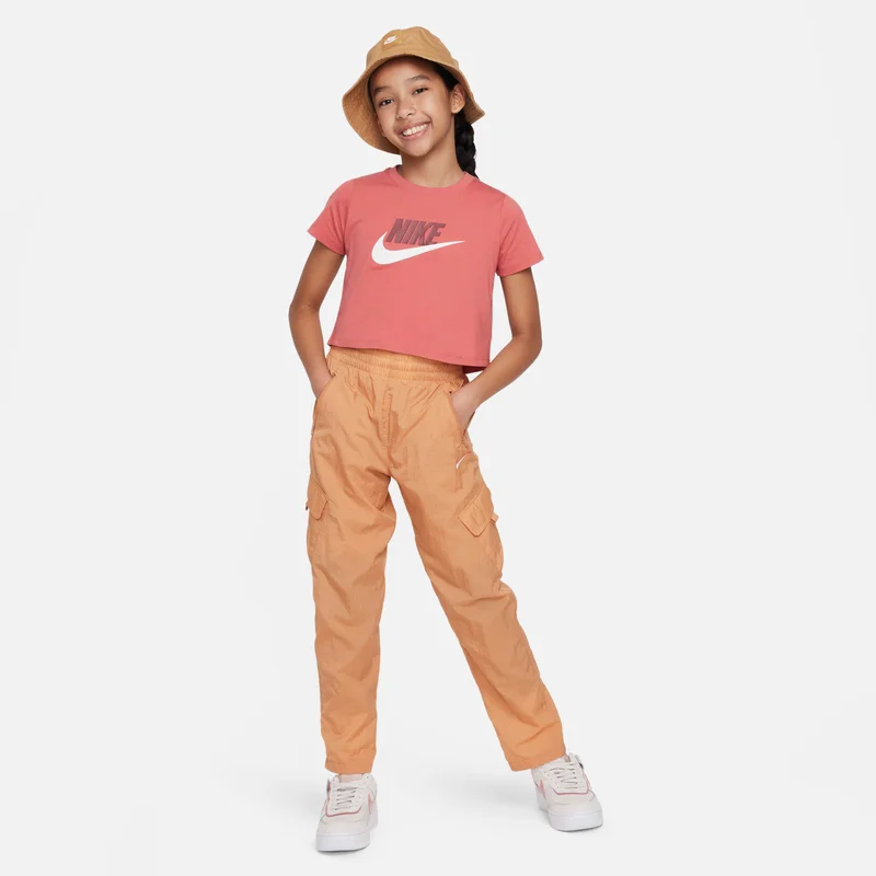 Nike Kids' Sportswear Cropped T-Shirt (Older Kids)