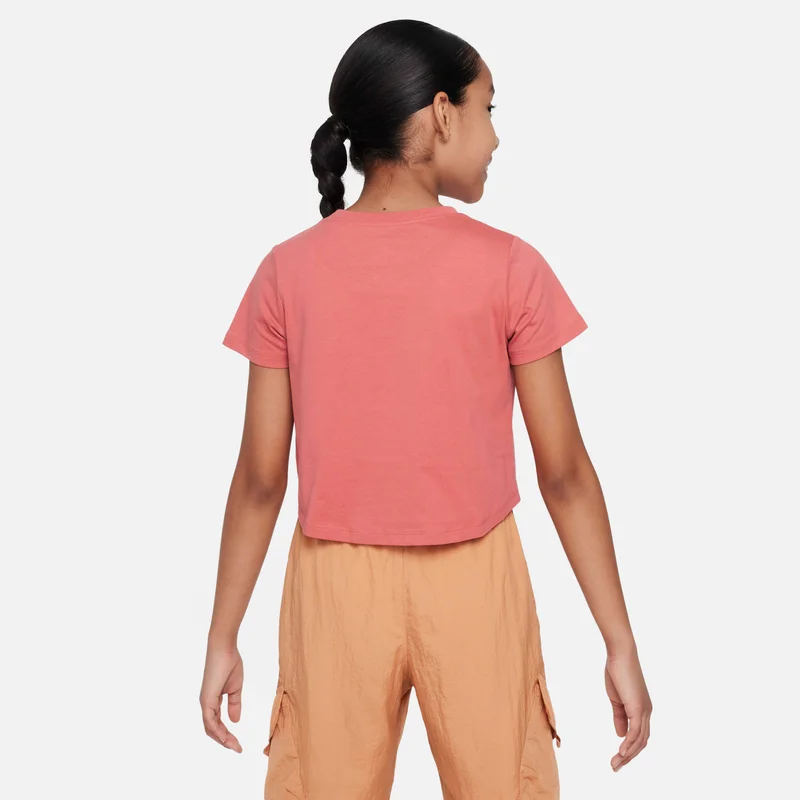 Nike Kids' Sportswear Cropped T-Shirt (Older Kids)