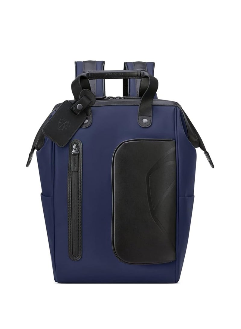 PEUGEOT 1-Compartment Tote Backpack Navy  - Image 1
