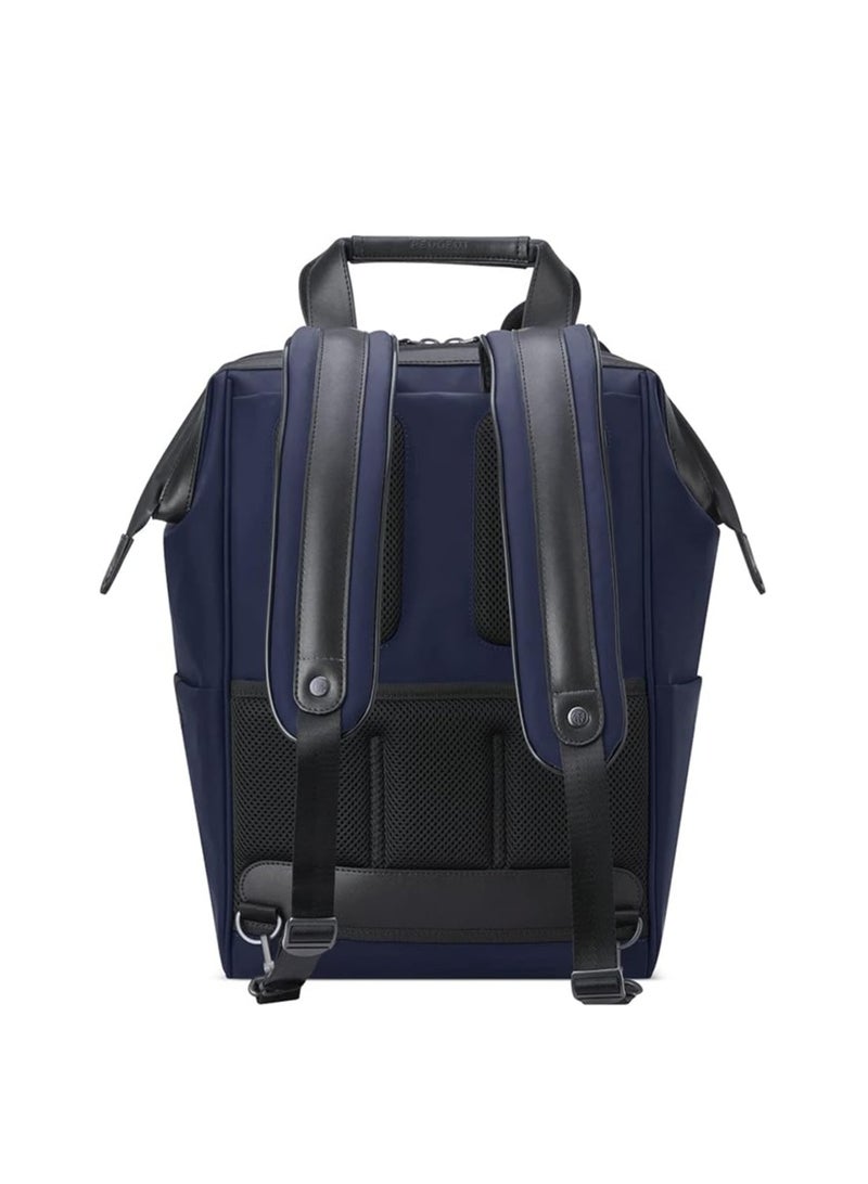 PEUGEOT 1-Compartment Tote Backpack Navy  - Image 2