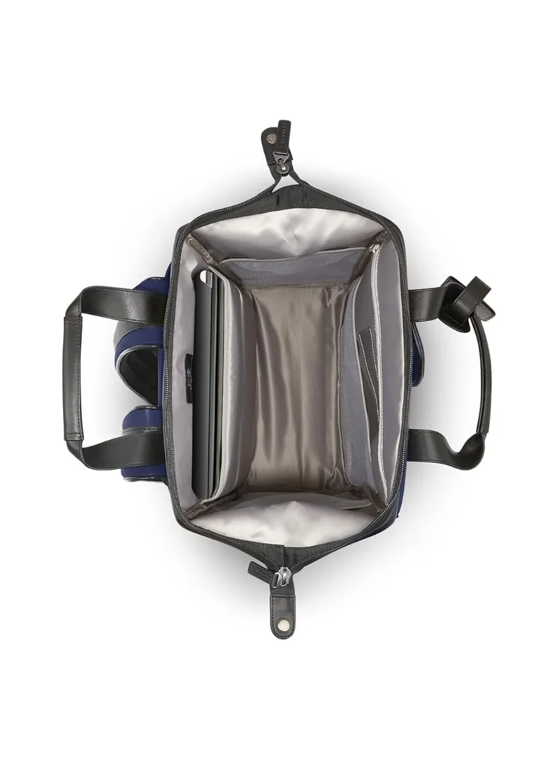 PEUGEOT 1-Compartment Tote Backpack Navy