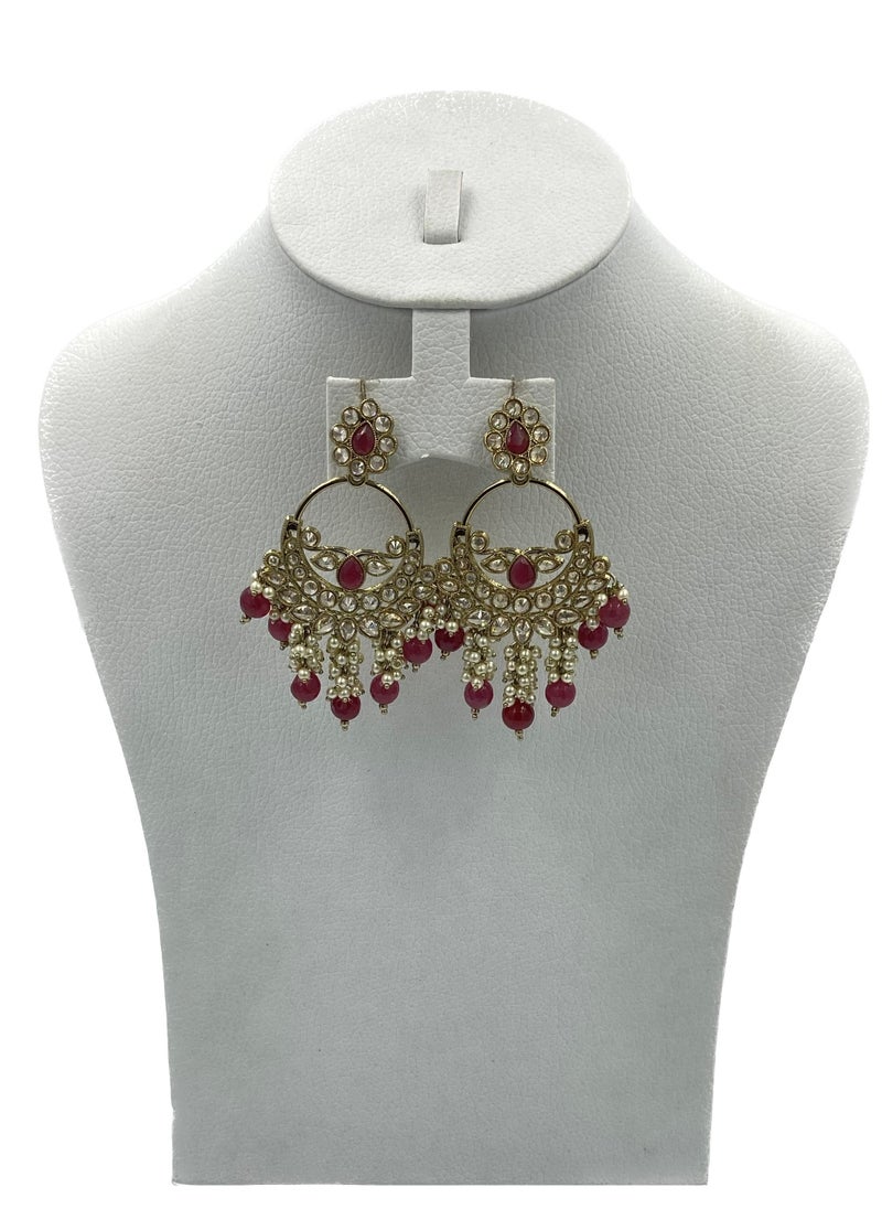 GOHONA - GOHONA Bollywood Style Indian Traditional Jhumka Earring for Women - Image 1
