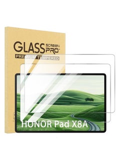 [2 Pack] Tempered Glass Compatible with Honor Pad X8a 11 inch 2024, High Transmittance Glass, Shatterproof, Case Friendly, Screen Protector for Honor Pad X8a