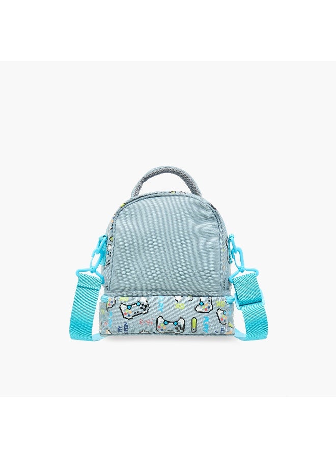 Skylar Gamer Print Lunch Bag for Kids - Image 3