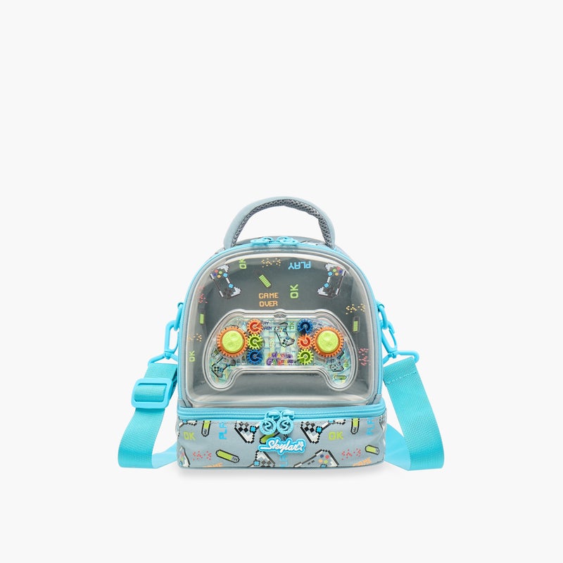 Skylar Gamer Print Lunch Bag for Kids - Image 1
