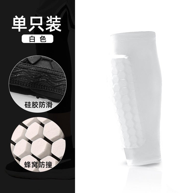 Generic Outdoor Sports Honeycomb Shin Guards White one 
