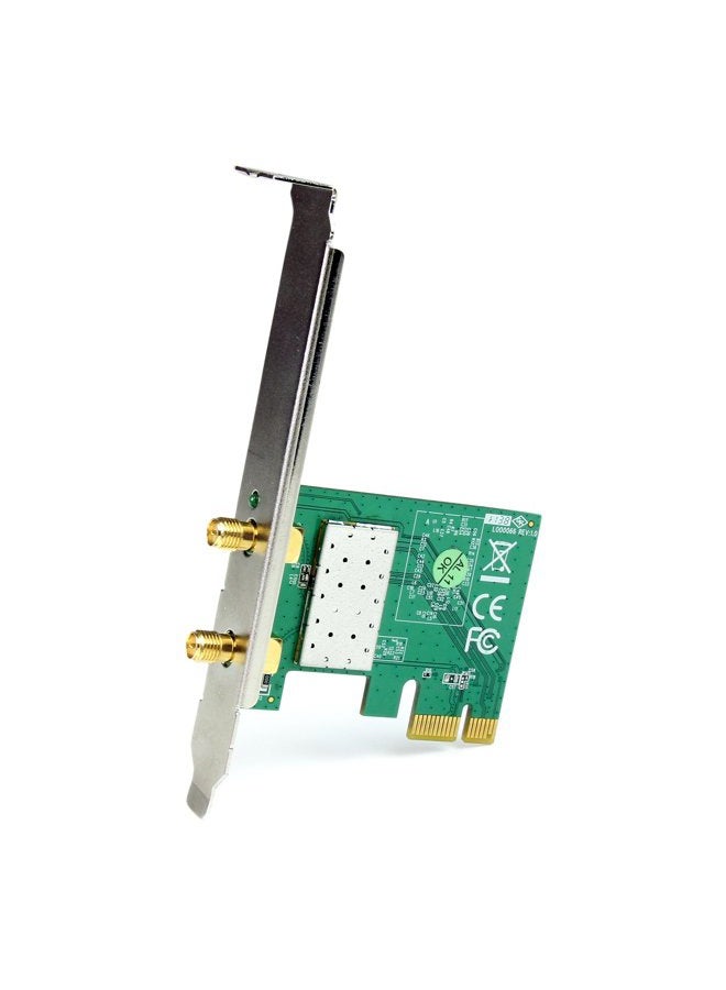 StarTech .com PCI Express Wireless N Adapter - 300 Mbps PCIe 802.11 b/g/n Network Adapter Card, 2T2R 2.2 dBi - PCIe Wireless Desktop Card - Image 5