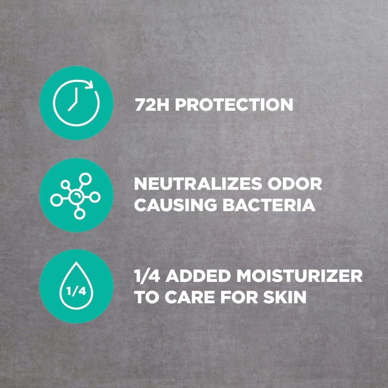 Dove Men+Care دوف للرجال + العناية مزيل العرق خالي من الألمنيوم 3 عبوات من مزيل العرق برائحة الأوكاليبتوس البري للرجال 3 أونصة - Image 4