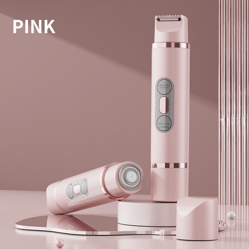 Digital Type-C Multifunctional Women's Hair Removal Device - Electric Shaver for Underarms, Private Area & Eyebrow Trimmer - Image 1