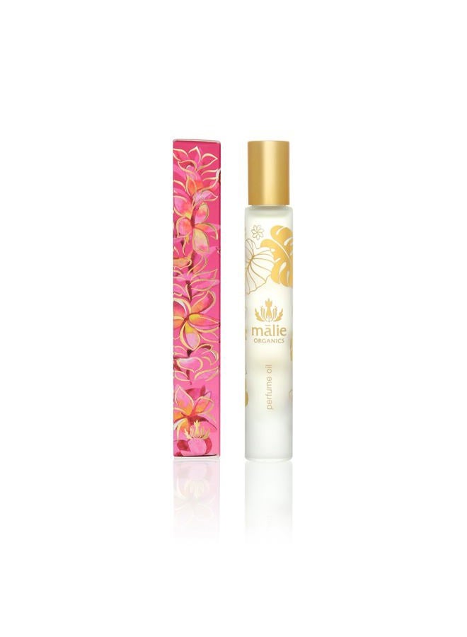 Malie Organics Plumeria Perfume Oil (Roll-On) 10ml - Image 1