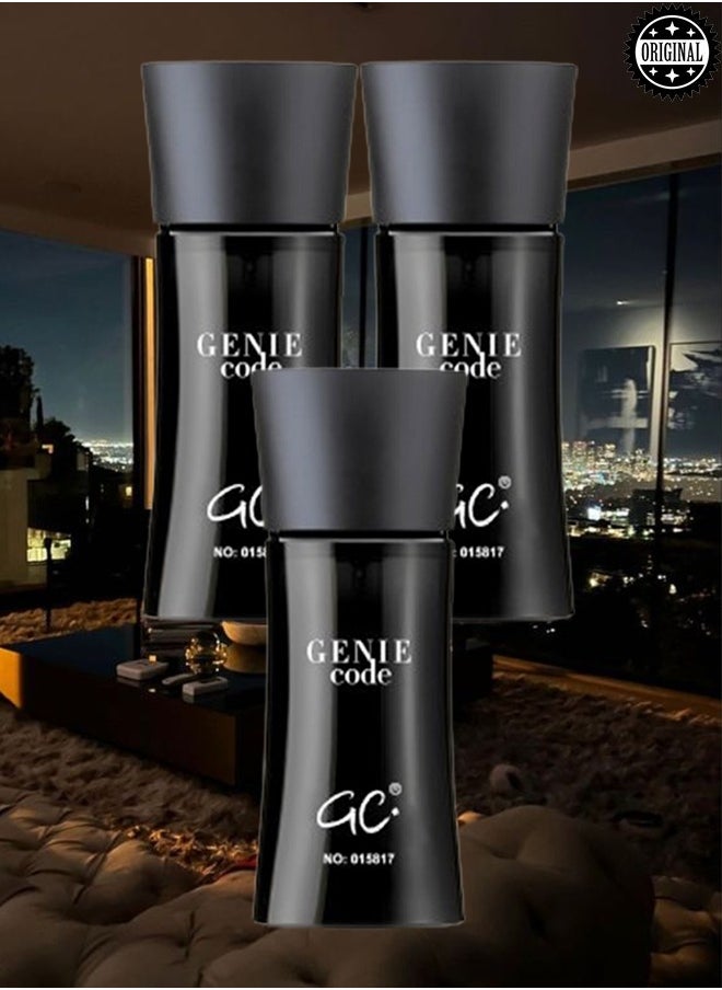 Genie Collection - 3 Pieces Genie Code Perfume Number 015817 25ml EDP - Image 1