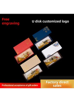Generic U Disk Can Be Customized Logo Manufacturers 16g Metal U Disk 8g Enterprise Exhibition 32g Advertising Gifts 64g USB Wholesale-color:Not Retail,-capacity:128m-256g Can Be Customized  - Image 4