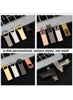 Generic U Disk Can Be Customized Logo Manufacturers 16g Metal U Disk 8g Enterprise Exhibition 32g Advertising Gifts 64g USB Wholesale-color:Not Retail,-capacity:128m-256g Can Be Customized  - Image 5