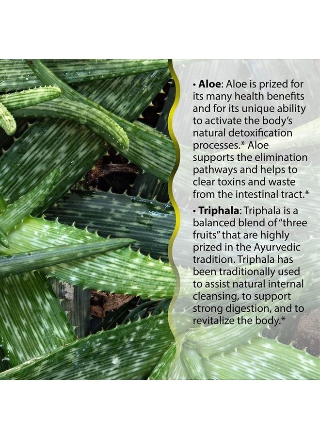 Irwin Naturals Aloe & Triphala Active Cleanse + Probiotics Natural Digestive Support - Gentle, Effective Detox + Elimination 2-Part Colon Care - Nourish + Balance - 60 Liquid Softgels  - Image 4