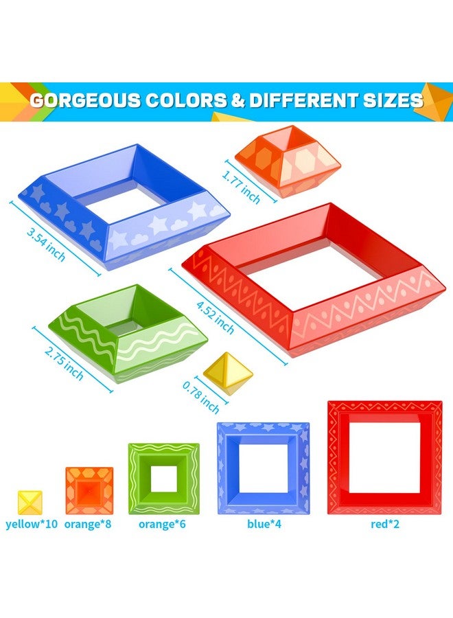 Doloowee 30 Pcs Montessori Toys Stacking Toys Building Blocks Leraning Toys for Toddlers 1-3 3-5 Girls Boys Gift Christmas Stocking Stuffers Preschool Educational - Image 5