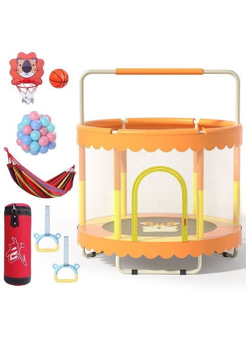 Toddler Trampoline With Safety Gear Net