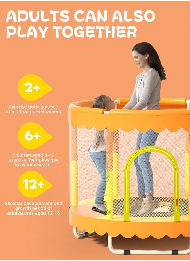 Toddler Trampoline With Safety Gear Net