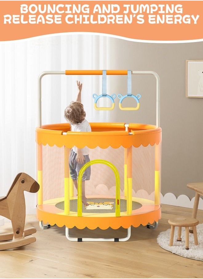 Toddler Trampoline With Safety Gear Net