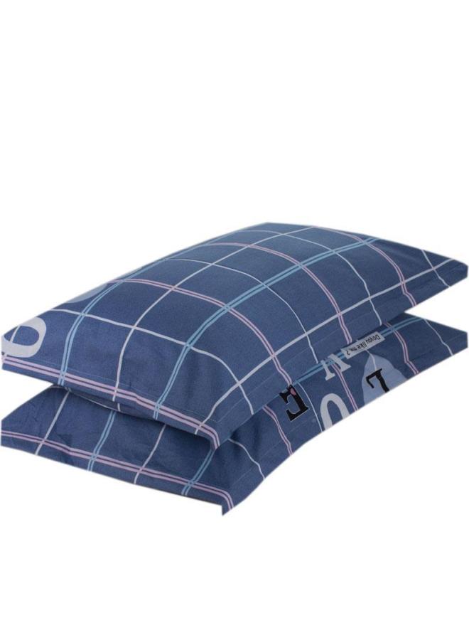Large Pillowcase Cotton 100 Cotton Pair Pack 48cm X 74cm Large Size 50x 80 Small Size 35x 55 Pillowcase Span-Color:Style Life Pair-Specifications:35CMX50CM  - Image 5