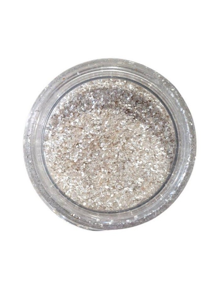 Pentart Eco Glitter silver, fine 15g - Image 2