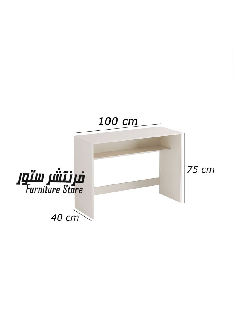 Furniture Store Modern desk, height 75 cm - width 100 cm - depth 40 cm, from Furniture Store. - Image 3