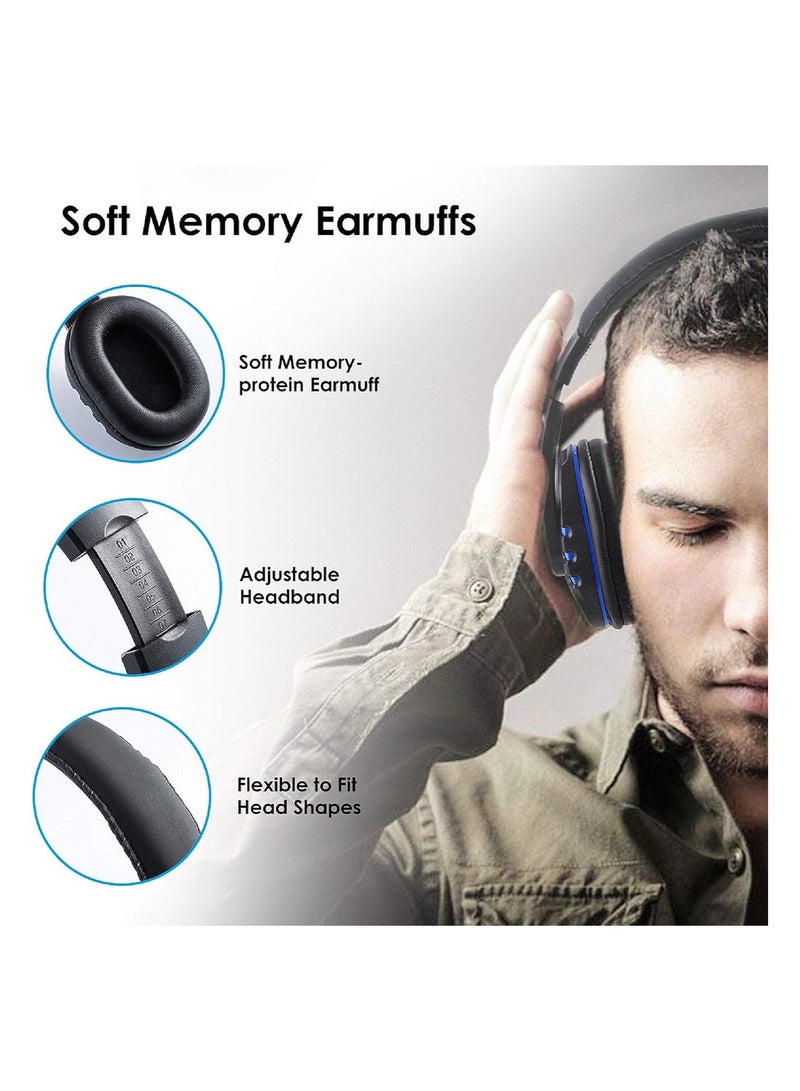Gaming Headphone Surround Sound Capable Lightweight Frame Bendable Cardioid Microphone For PC And PS4  - Image 3