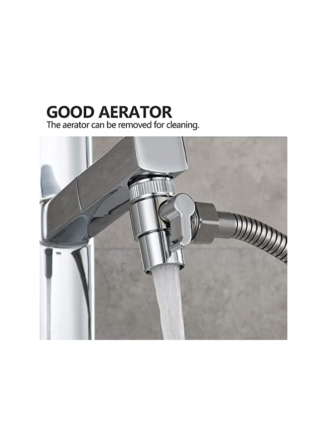 The Bros Portable Travel Shattaf with Faucet Adapter & Support Wrench - Image 2