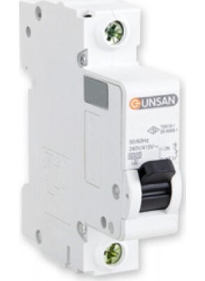 Single Phase 1X25A B Type Automatic Fuse 6ka Gün-Os3 B160-25