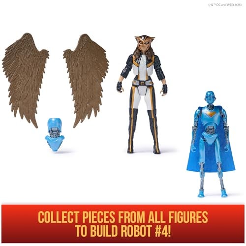 DC Comics, Superman, Hawk Girl, 6-Inch Action Figure, Authentic Superman Movie Styling, Super Heroes Kids Toys for Boys and Girls Ages 4 and Up - Image 4