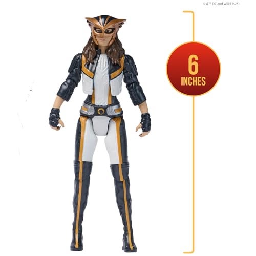 DC Comics, Superman, Hawk Girl, 6-Inch Action Figure, Authentic Superman Movie Styling, Super Heroes Kids Toys for Boys and Girls Ages 4 and Up - Image 3