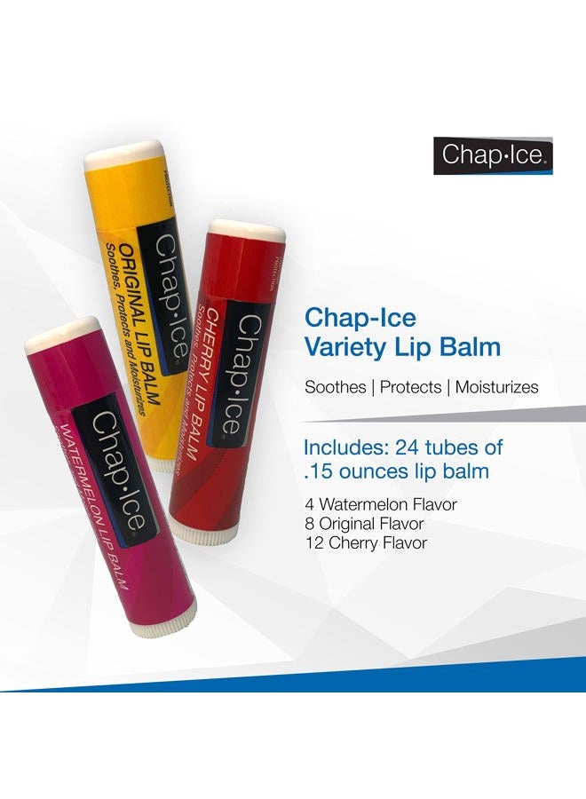 Chap Ice بلسم شفاه تشاب-آيس assorted - عبوة من 24 (إعادة تعبئة (بدون عرض)) - Image 3