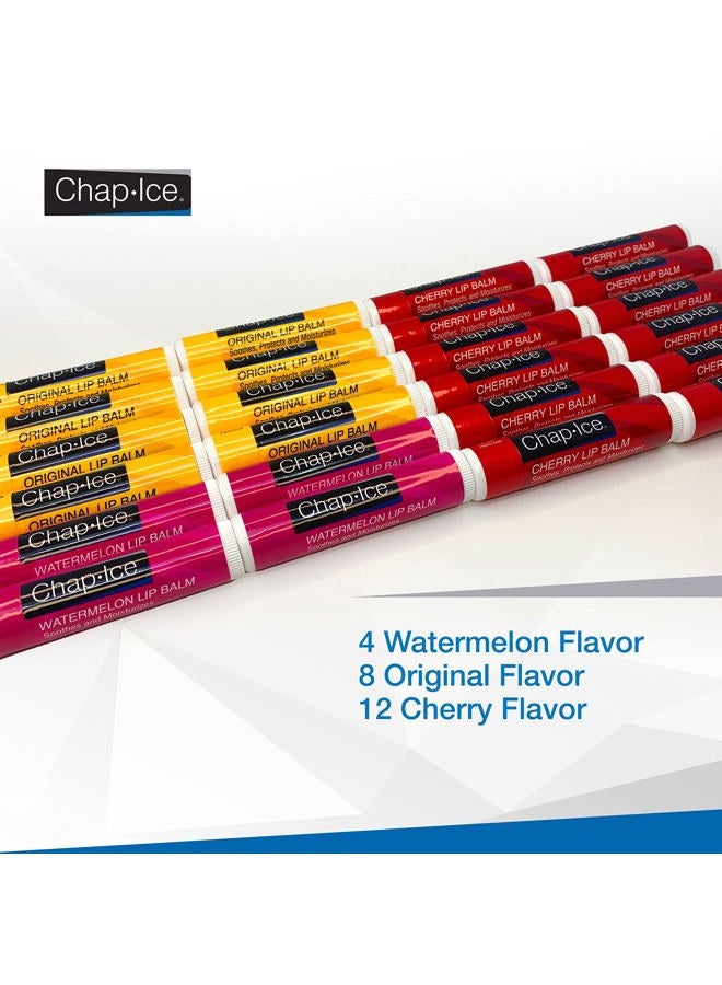 Chap Ice بلسم شفاه تشاب-آيس assorted - عبوة من 24 (إعادة تعبئة (بدون عرض)) - Image 2