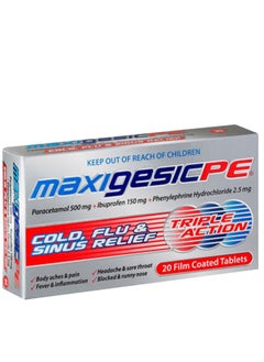 MAXIGESIC Maxigesic Pe Tablets, 20 Count 