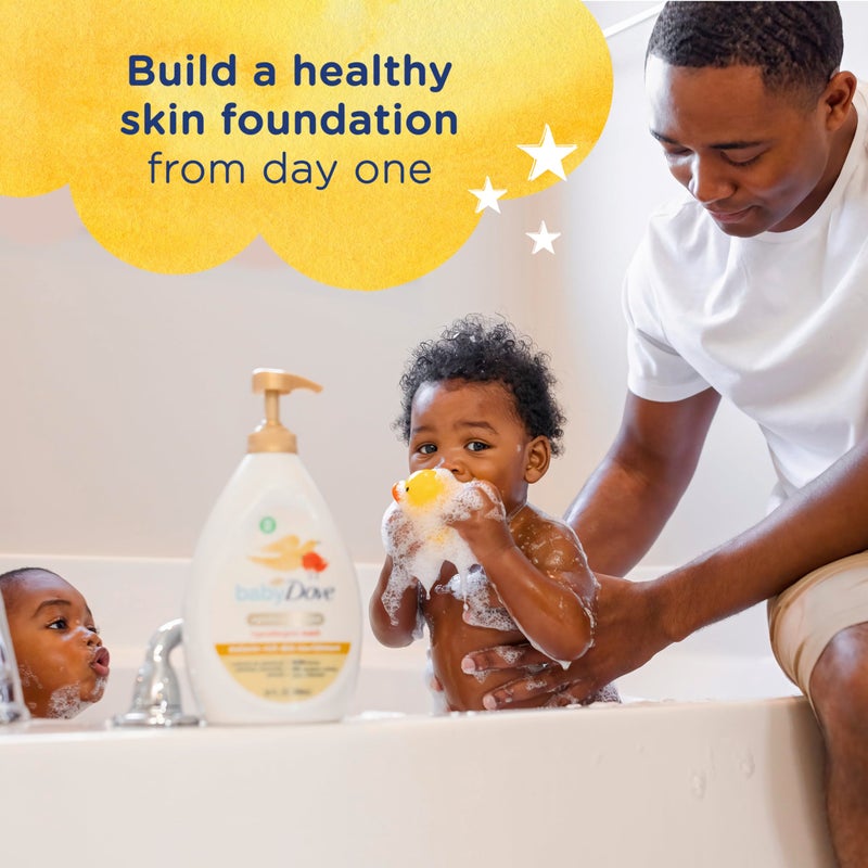 Baby Dove Sensitive Baby Wash Melanin-rich Skin Nourishment For Baby Bath Time Tear-Free and Hypoallergenic 34 oz - Image 3