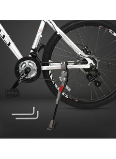 CMGTYYD Bike Kickstand, Side Rear Bracket Adjustable Aluminium Alloy Kick Stand Adult Bicycle Universal for 24-29 Inches Mountain Bike, Road Bike  - Image 3