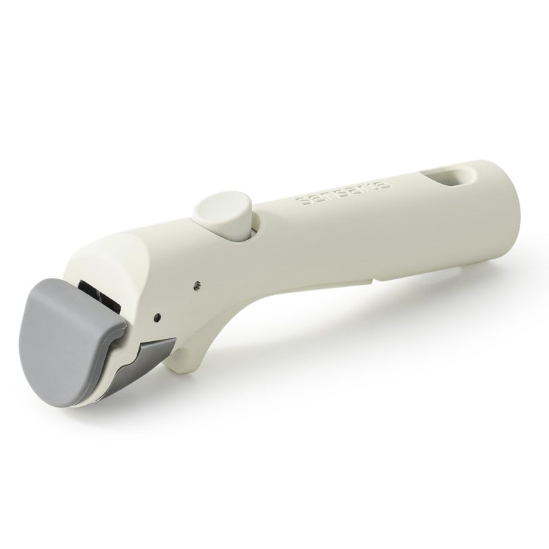 مقبض قابل للإزالة من SENSARTE مقبض مقلاة أبيض قابل للفصل استبدال مقبض وعاء عالمي مناسب لأواني الطهي البيضاء من SENSARTE