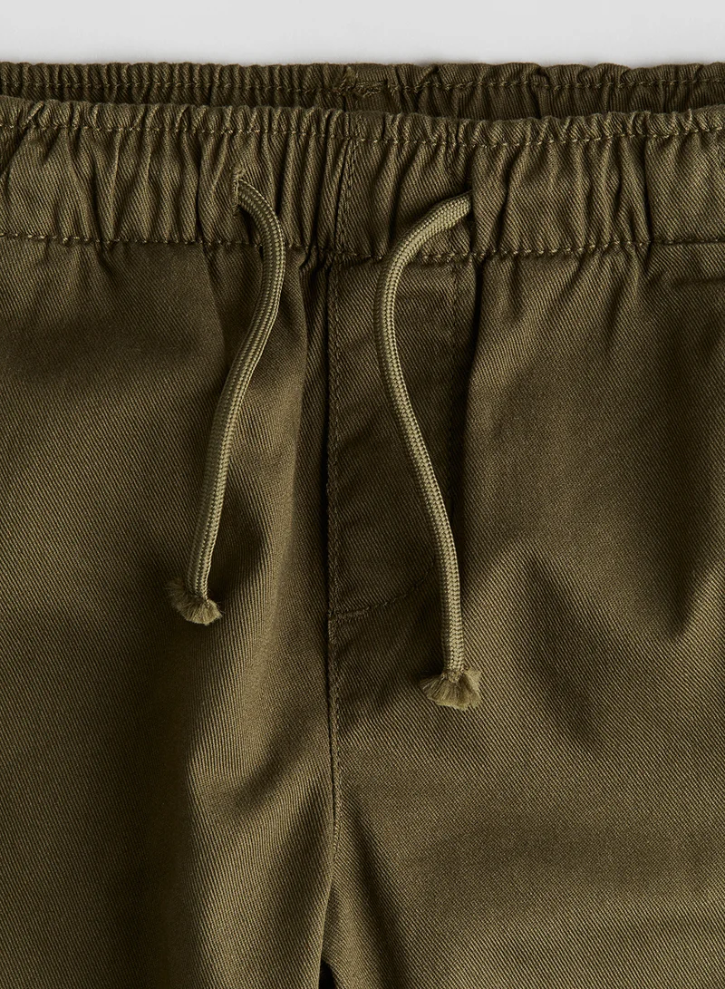 H&M Twill Joggers