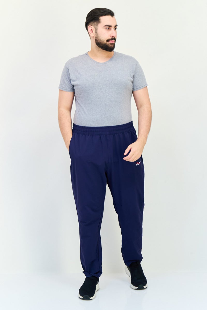 Reebok سروال رياضي للرجال مناسب للتدريب، أزرق داكن - Image 4