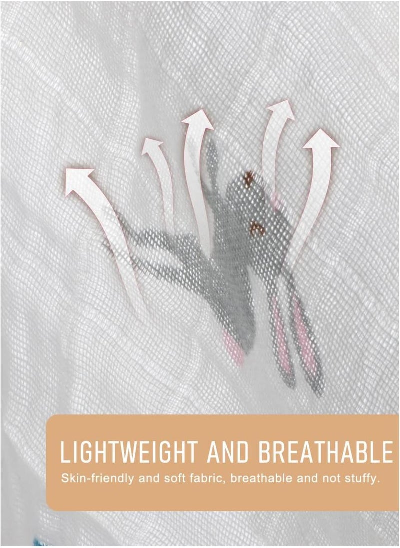 Bebiland 3 Packs Baby Swaddle Blanket,New Born Baby Clothes,Large Premium Knit Baby Burp Cloth Muslin Baby Blankets for Girls & Boys  - Image 5