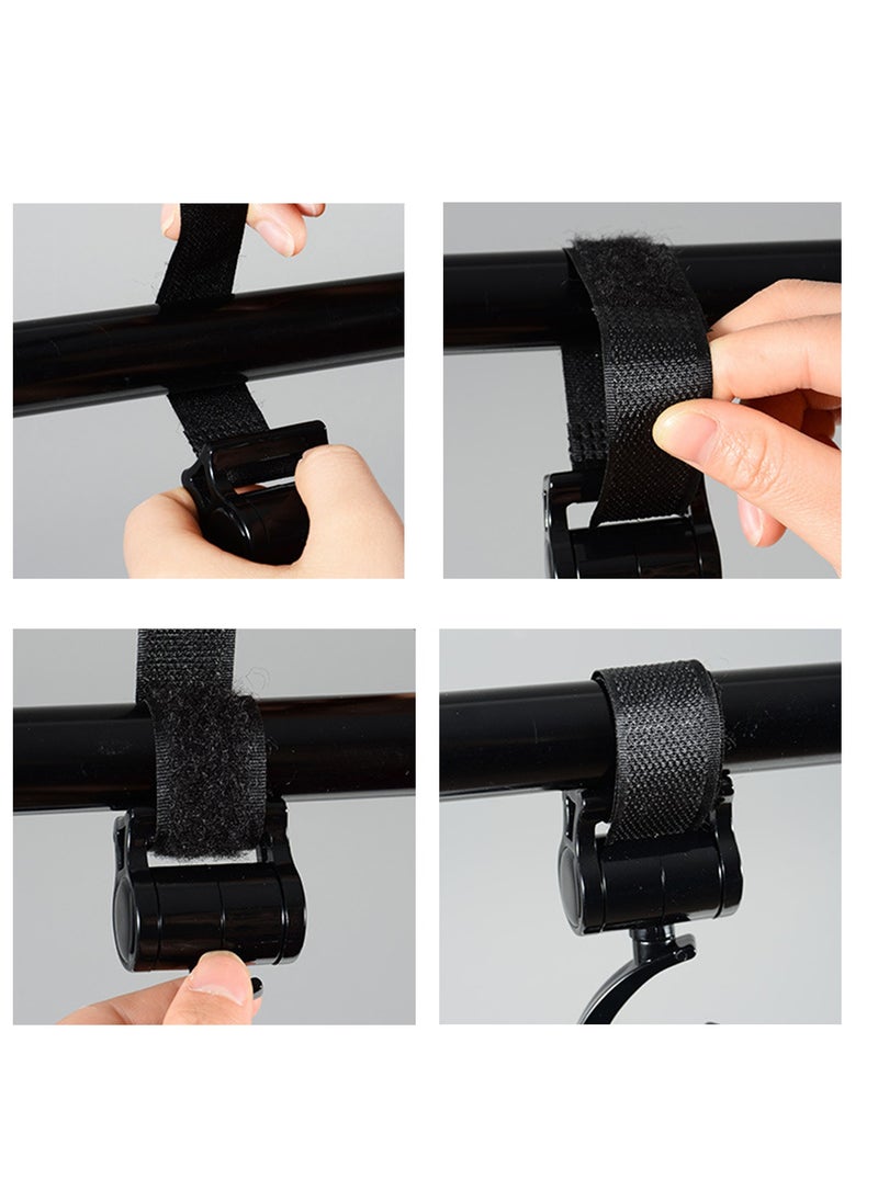 ABS Rotating Compatible Stroller Hooks,2pcs