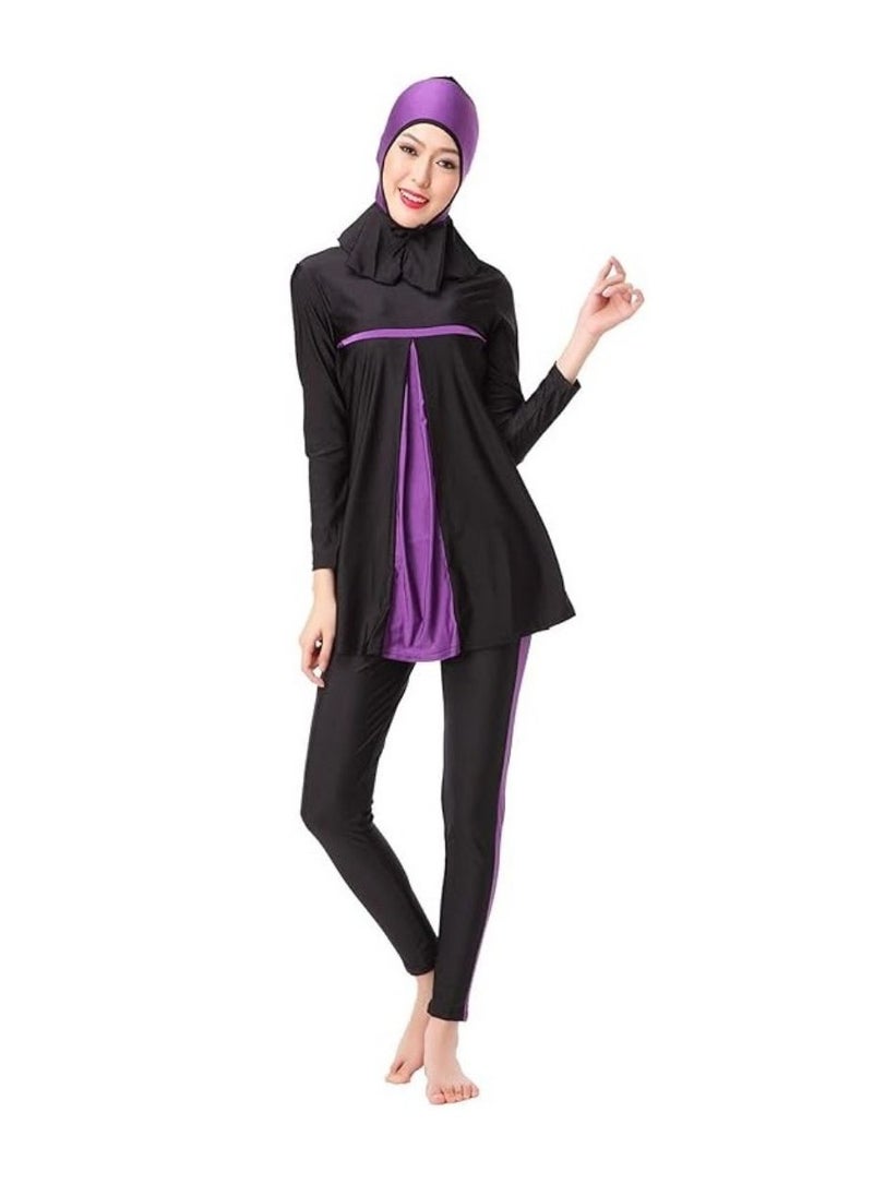 NADANBAO Muslim Swimsuit, Islamic Swimsuit for Women, Conservative Swimsuits, Full Covered Swimwear ,Muslim Beachwear - Image 1