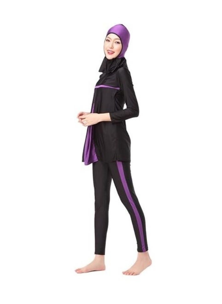 NADANBAO Muslim Swimsuit, Islamic Swimsuit for Women, Conservative Swimsuits, Full Covered Swimwear ,Muslim Beachwear - Image 2