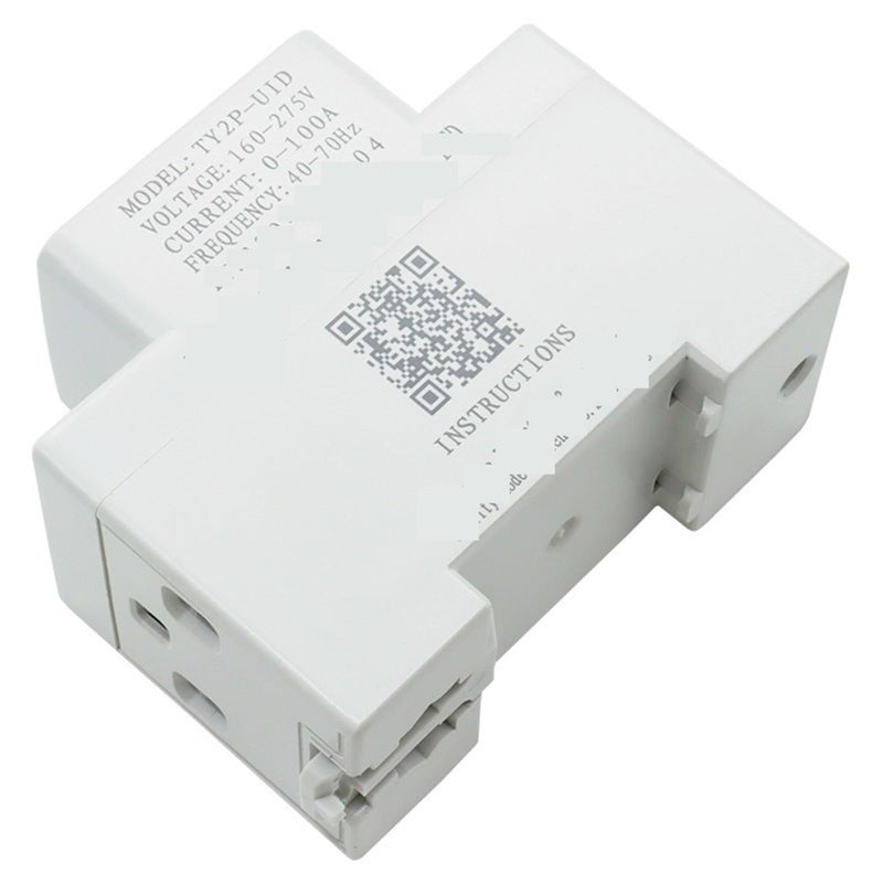 Din Rail Multifunction Digital Power Energy Meter 100A AC 160 270V Kwh Ammeter Voltmeter - Image 5